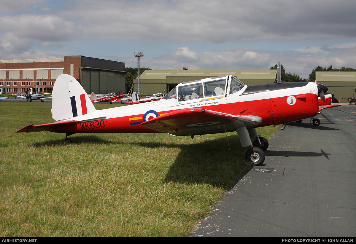 Aircraft Photo of G-BXDG / WK630 | De Havilland DHC-1 Chipmunk Mk22 | UK - Air Force | AirHistory.net #137336