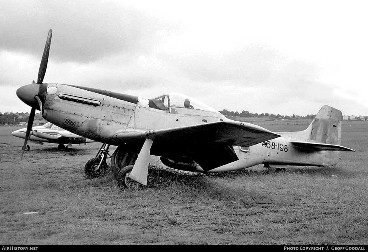 Aircraft Photo of A68-198 | Commonwealth CA-18 Mustang 22 (P-51D) | AirHistory.net #137356
