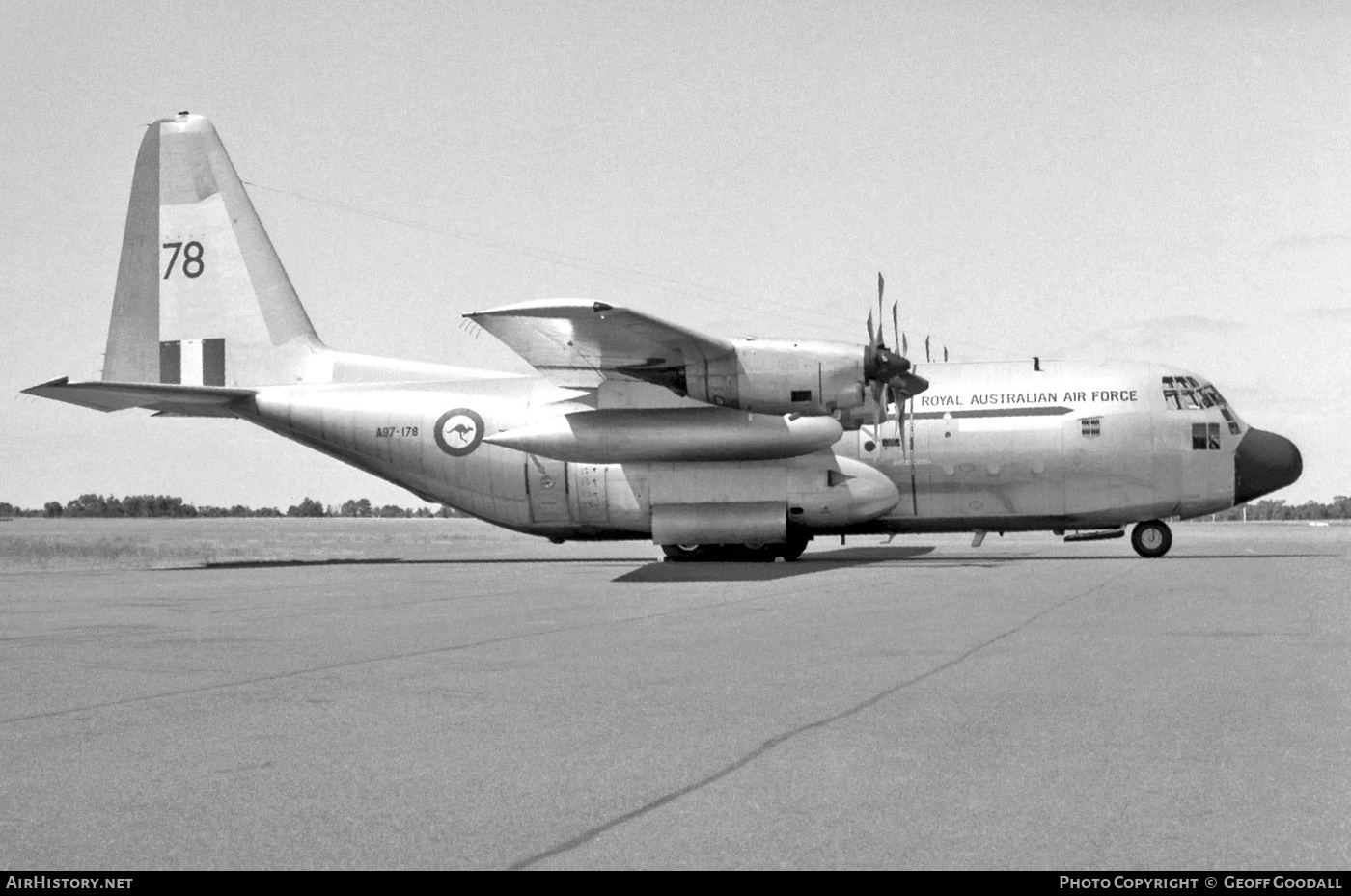 Aircraft Photo of A97-178 | Lockheed C-130E Hercules (L-382) | Australia - Air Force | AirHistory.net #137366