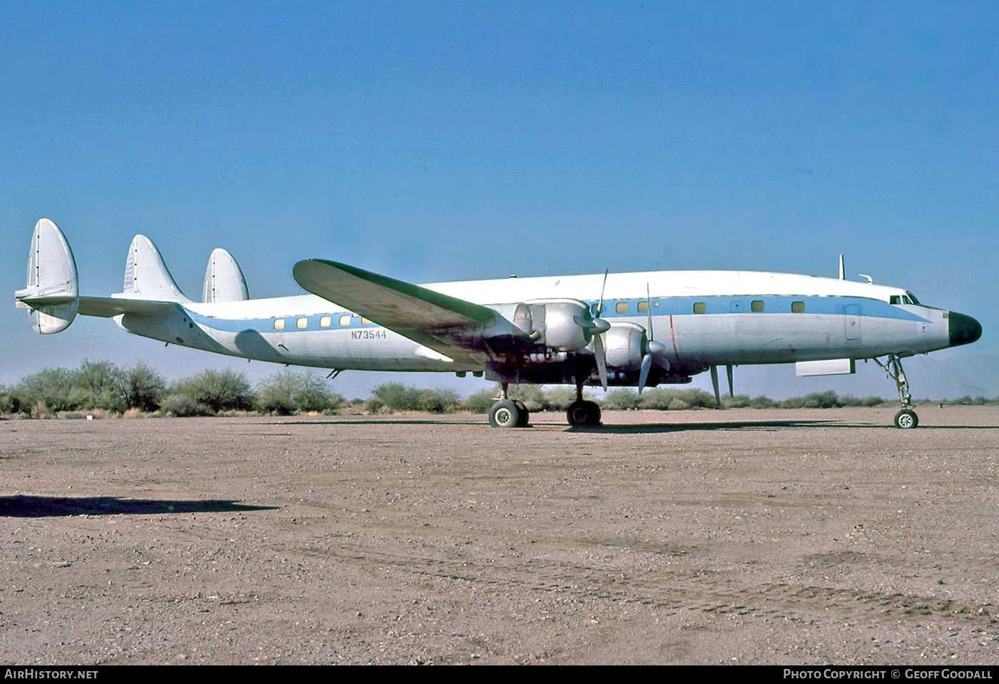 Aircraft Photo of N73544 | Lockheed L-1049F Super Constellation | AirHistory.net #137368