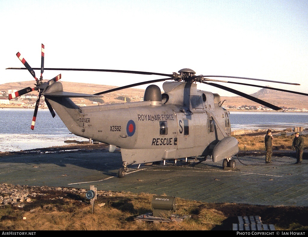 Aircraft Photo of XZ592 | Westland WS-61 Sea King HAR3 | UK - Air Force | AirHistory.net #137379