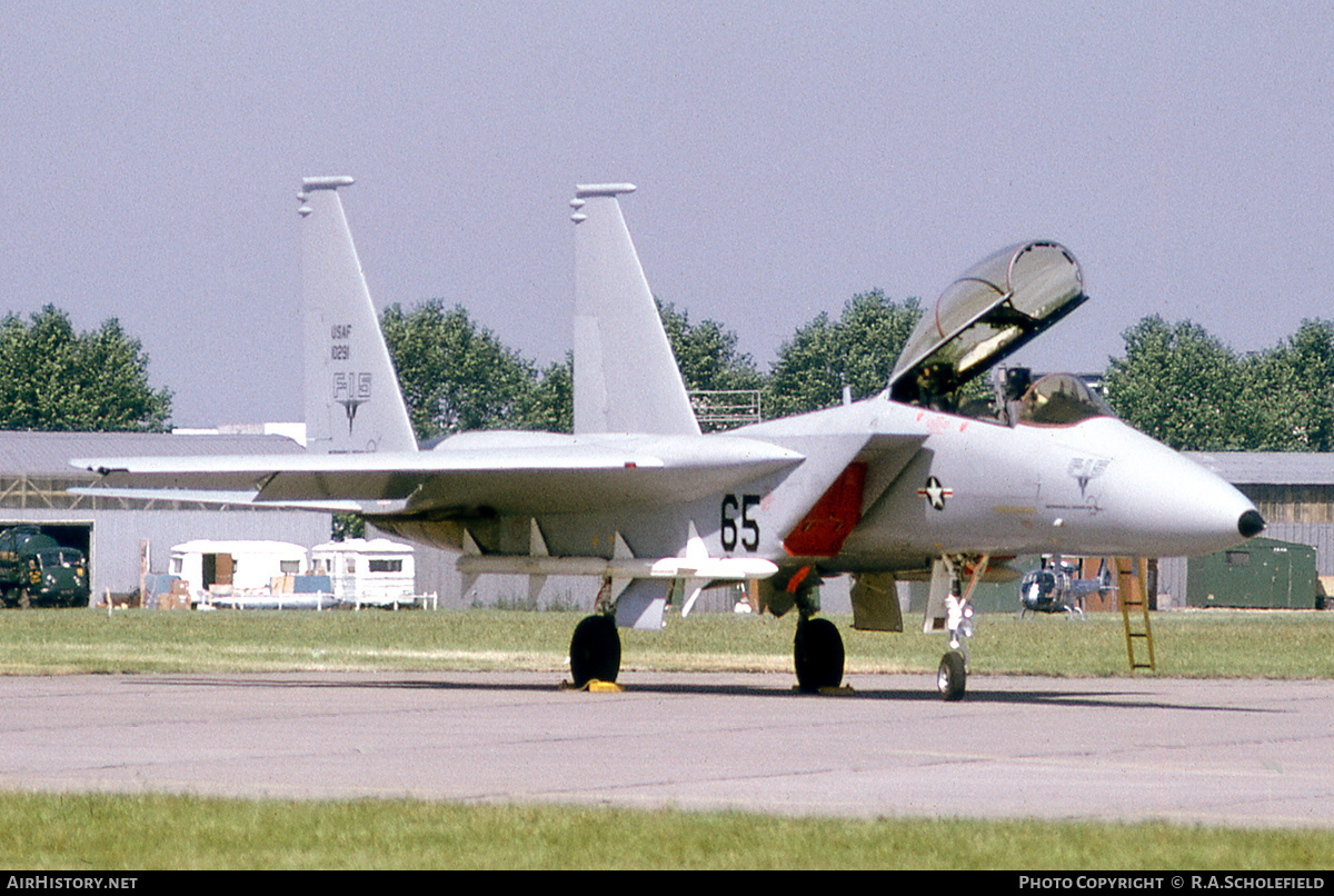 Aircraft Photo of 71-0291 / 10291 | McDonnell Douglas TF-15A Eagle | USA - Air Force | AirHistory.net #137383