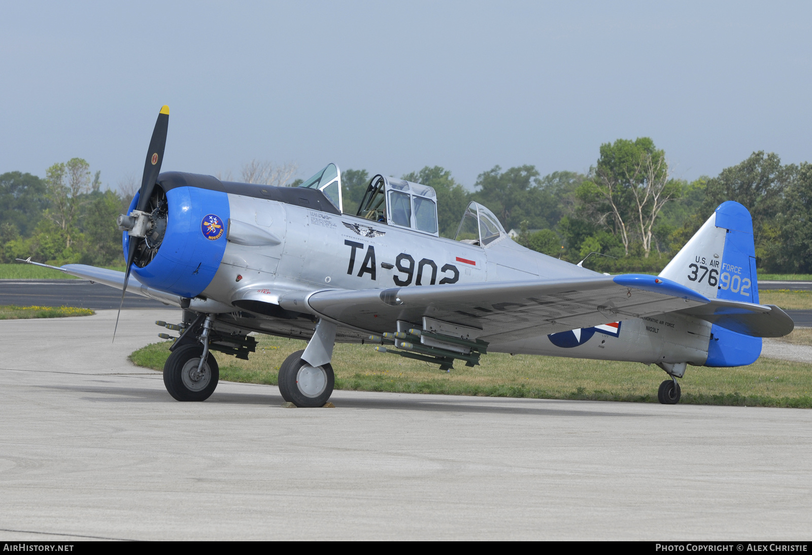 Aircraft Photo of N103LT / 376902 | North American SNJ-4 Texan | Commemorative Air Force | USA - Air Force | AirHistory.net #137393