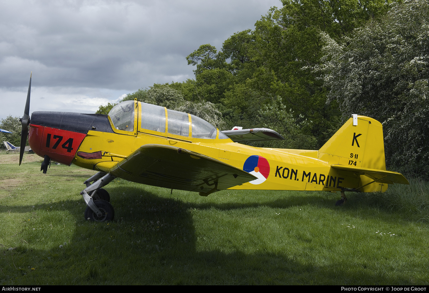 Aircraft Photo of G-BEPV / 174 | Fokker S.11-1 Instructor | Netherlands - Navy | AirHistory.net #137395