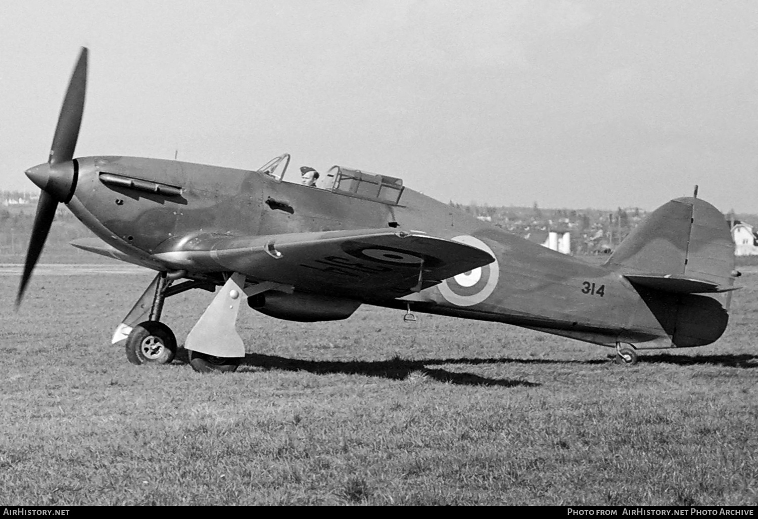 Aircraft Photo of 314 | Hawker Hurricane Mk1 | Canada - Air Force | AirHistory.net #137397
