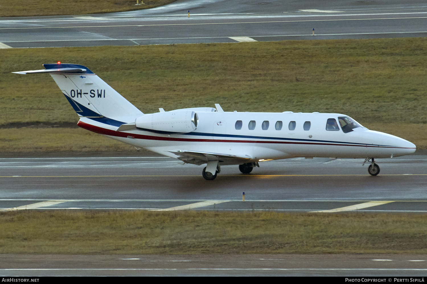 Aircraft Photo of OH-SWI | Cessna 525A CitationJet CJ2+ | Scanwings | AirHistory.net #137401