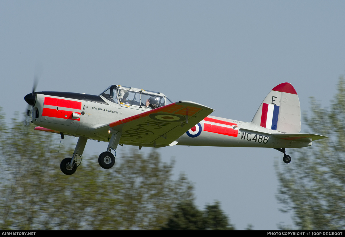 Aircraft Photo of WG486 | De Havilland DHC-1 Chipmunk T10 | UK - Air Force | AirHistory.net #137420