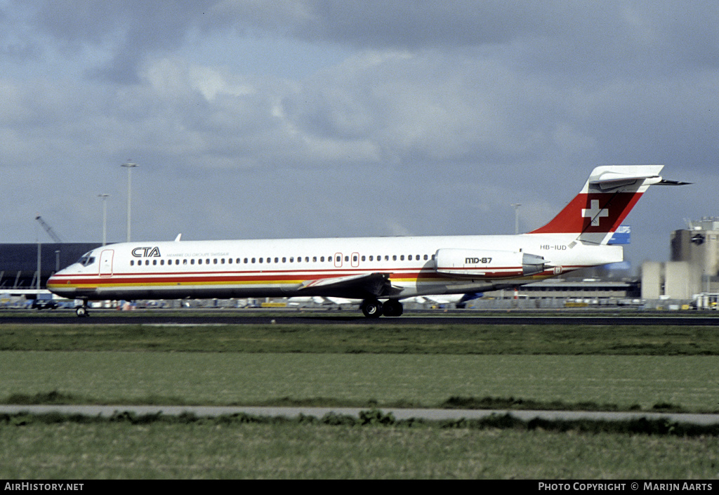 Aircraft Photo of HB-IUD | McDonnell Douglas MD-87 (DC-9-87) | CTA - Compagnie de Transport Aérien | AirHistory.net #137427