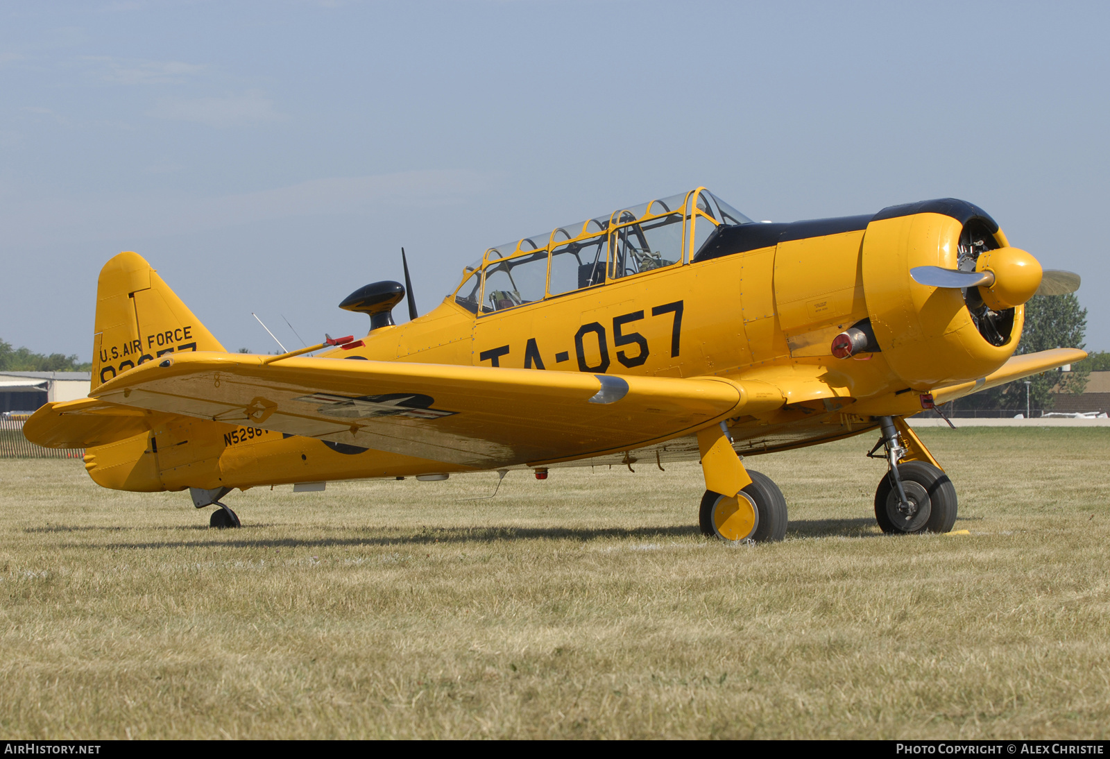 Aircraft Photo of N5296V / 93057 | North American T-6G Texan | USA - Air Force | AirHistory.net #137431