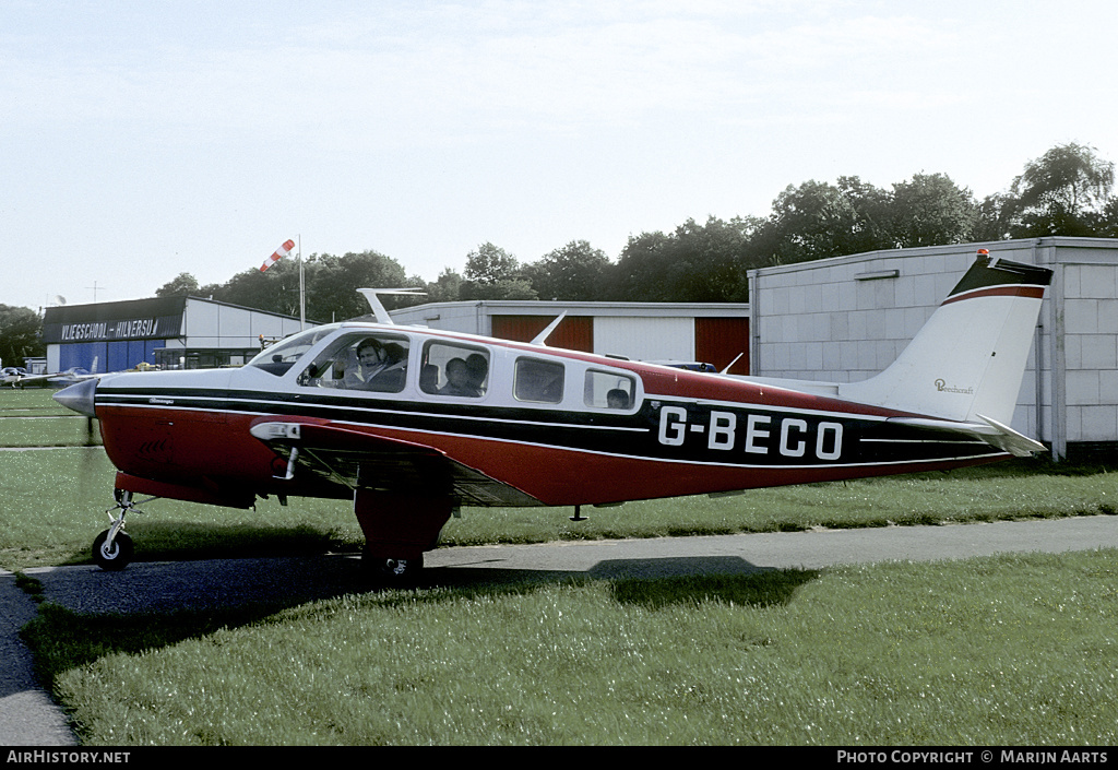 Aircraft Photo of G-BECO | Beech A36 Bonanza 36 | AirHistory.net #137438