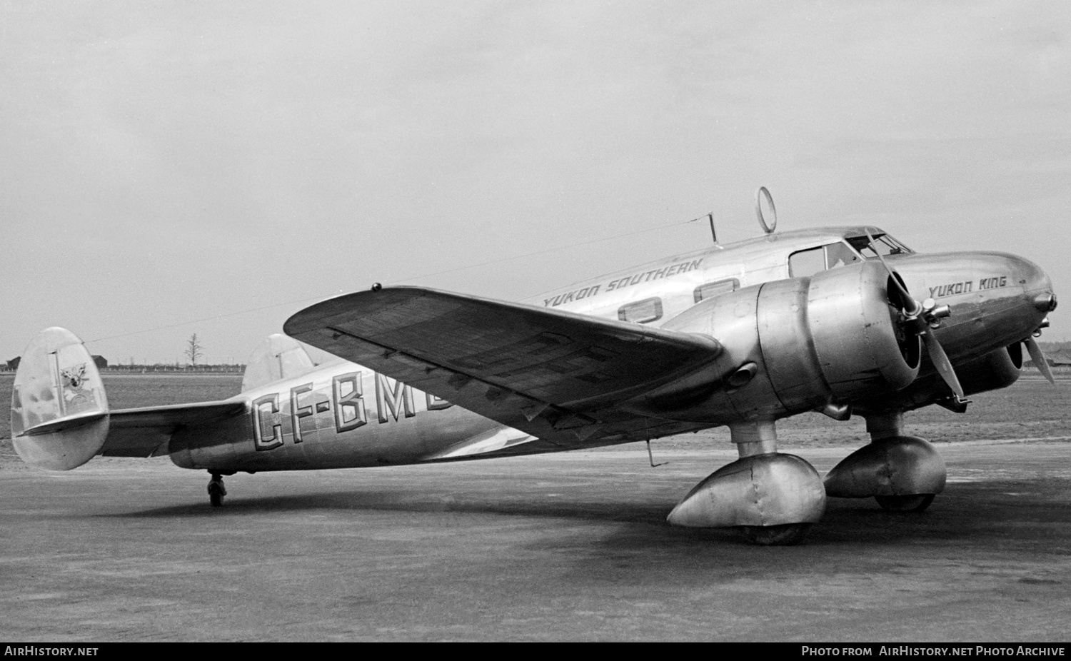 Aircraft Photo of CF-BMG | Barkley-Grow T8P-1 | Yukon Southern Air Transport | AirHistory.net #137439