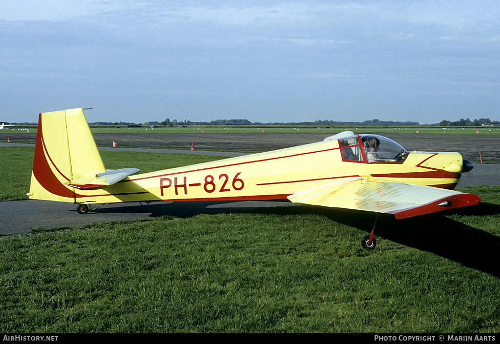 Aircraft Photo of PH-826 | Scheibe SF-25B Falke | AirHistory.net #137440