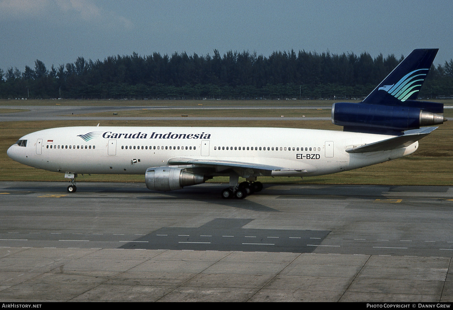 Aircraft Photo of EI-BZD | McDonnell Douglas DC-10-30 | Garuda Indonesia | AirHistory.net #137445