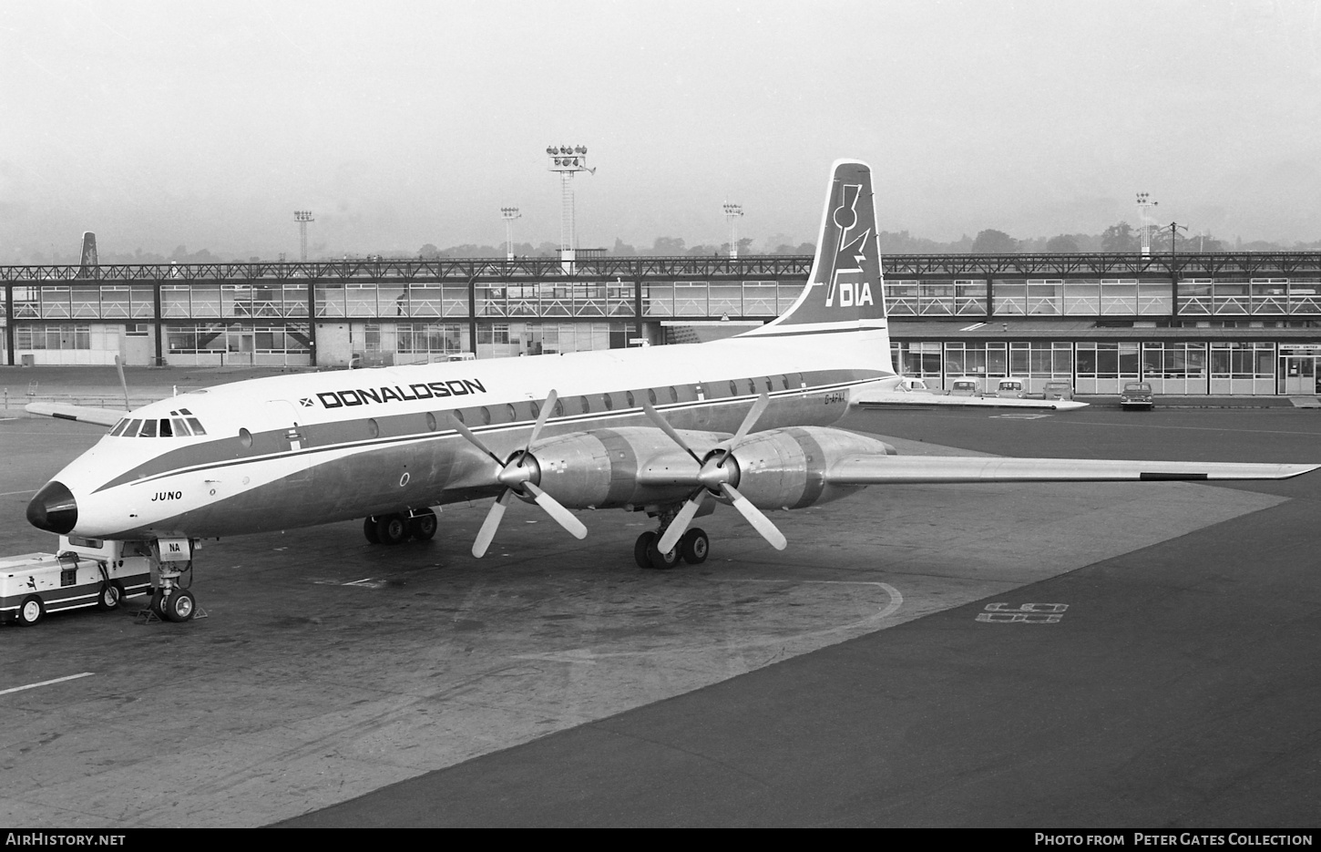 Aircraft Photo of G-APNA | Bristol 175 Britannia 317 | Donaldson International Airways | AirHistory.net #137460