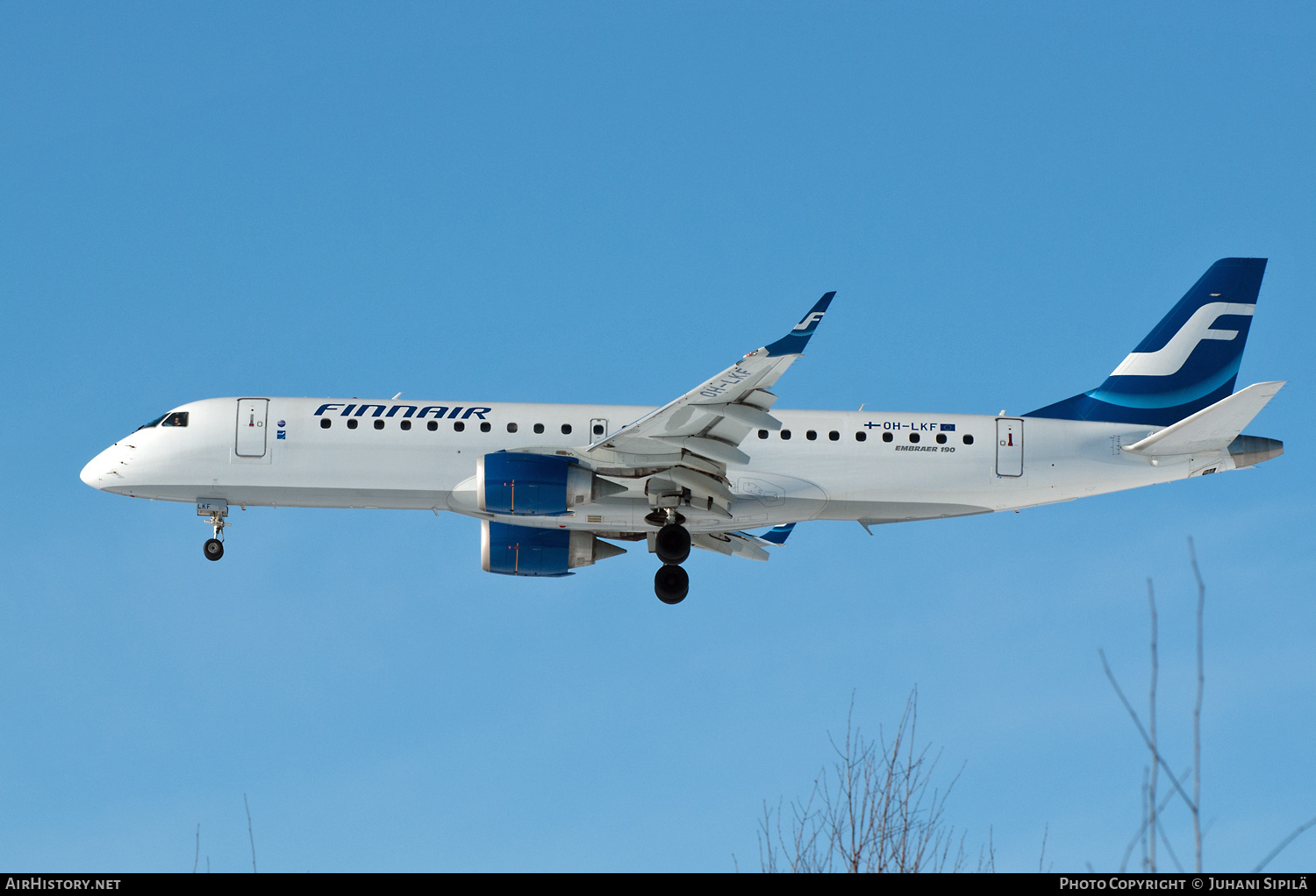 Aircraft Photo of OH-LKF | Embraer 190LR (ERJ-190-100LR) | Finnair | AirHistory.net #137466