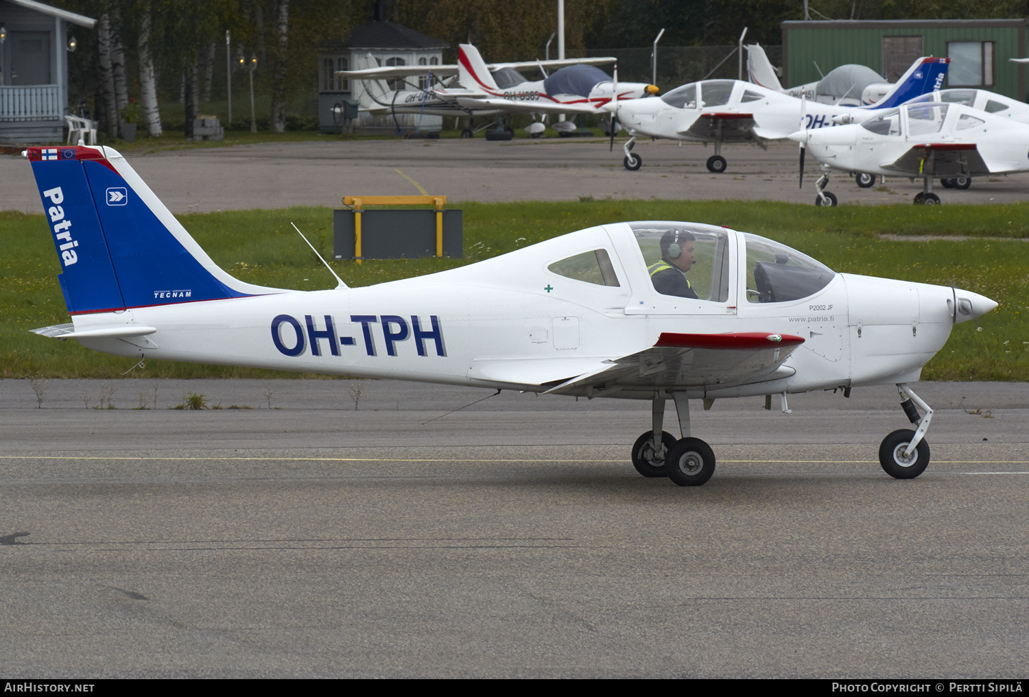 Aircraft Photo of OH-TPH | Tecnam P-2002JF Sierra | Patria Pilot Training | AirHistory.net #137471