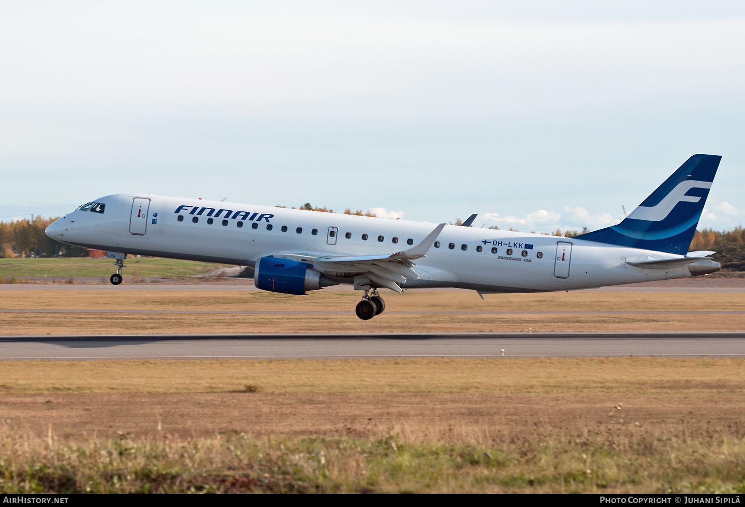 Aircraft Photo of OH-LKK | Embraer 190LR (ERJ-190-100LR) | Finnair | AirHistory.net #137475