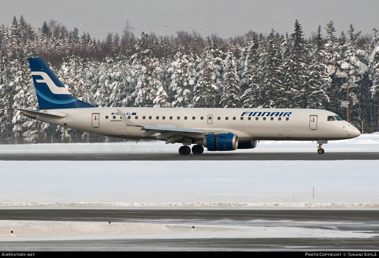Aircraft Photo of OH-LKL | Embraer 190LR (ERJ-190-100LR) | Finnair | AirHistory.net #137478
