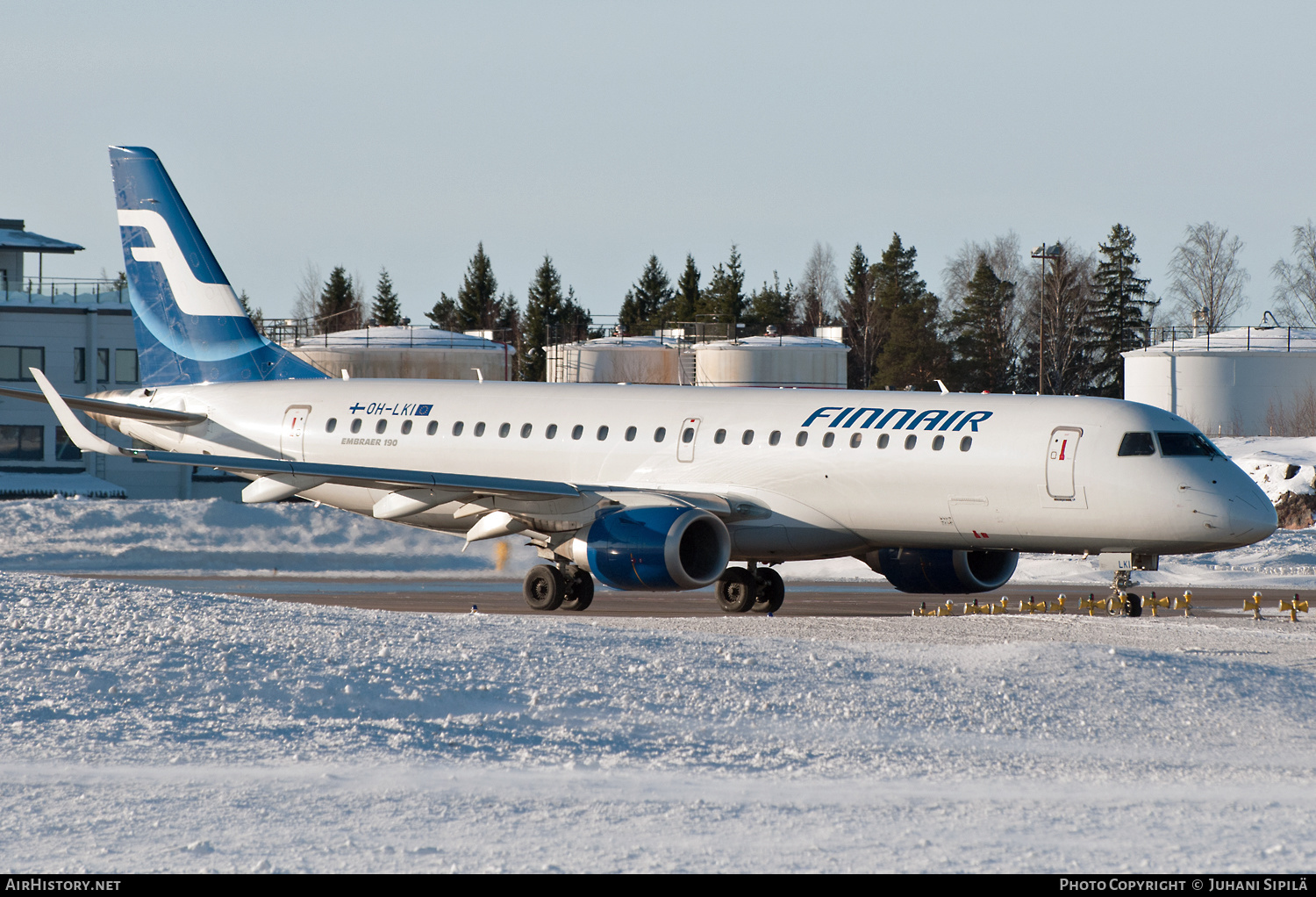 Aircraft Photo of OH-LKI | Embraer 190LR (ERJ-190-100LR) | Finnair | AirHistory.net #137485