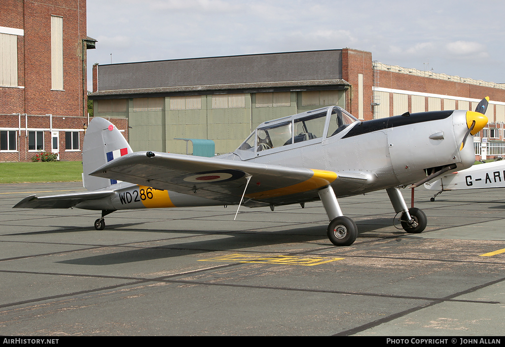 Aircraft Photo of G-BBND | De Havilland DHC-1 Chipmunk Mk22 | UK - Air Force | AirHistory.net #137498
