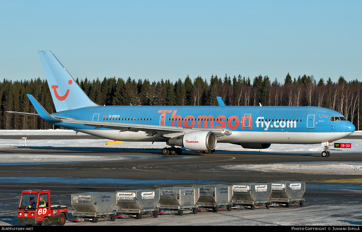Aircraft Photo of G-OBYD | Boeing 767-304/ER | Thomsonfly | AirHistory.net #137500