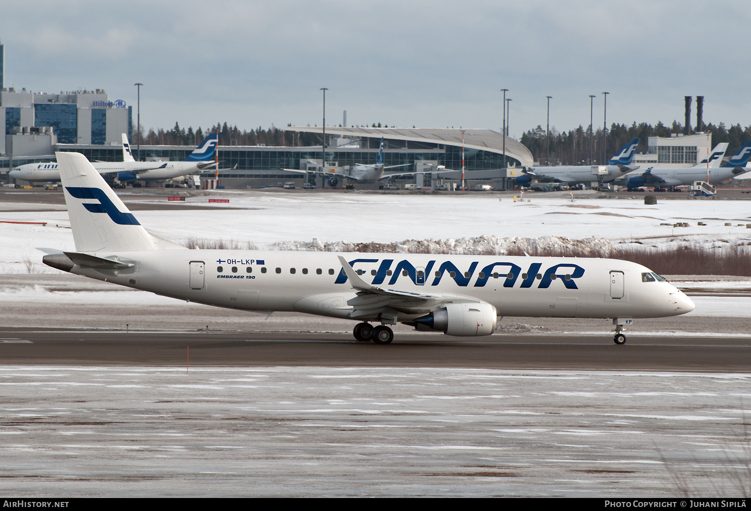 Aircraft Photo of OH-LKP | Embraer 190LR (ERJ-190-100LR) | Finnair | AirHistory.net #137510
