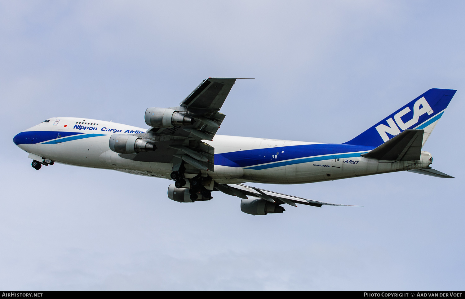 Aircraft Photo of JA8167 | Boeing 747-281F/SCD | Nippon Cargo Airlines - NCA | AirHistory.net #137511