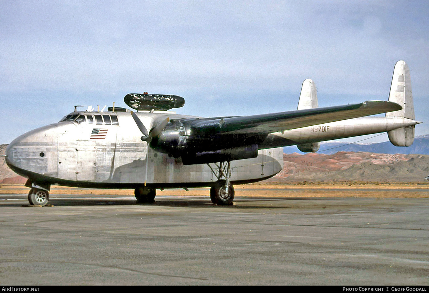 Aircraft Photo of N9701F | Steward-Davis Jet-Packet 3400A | Hawkins & Powers Aviation | AirHistory.net #137513