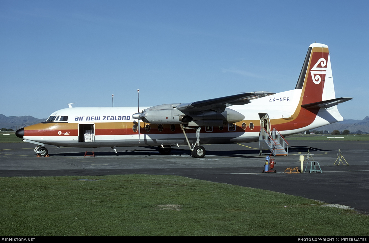 Aircraft Photo of ZK-NFB | Fokker F27-500 Friendship | Air New Zealand | AirHistory.net #137525