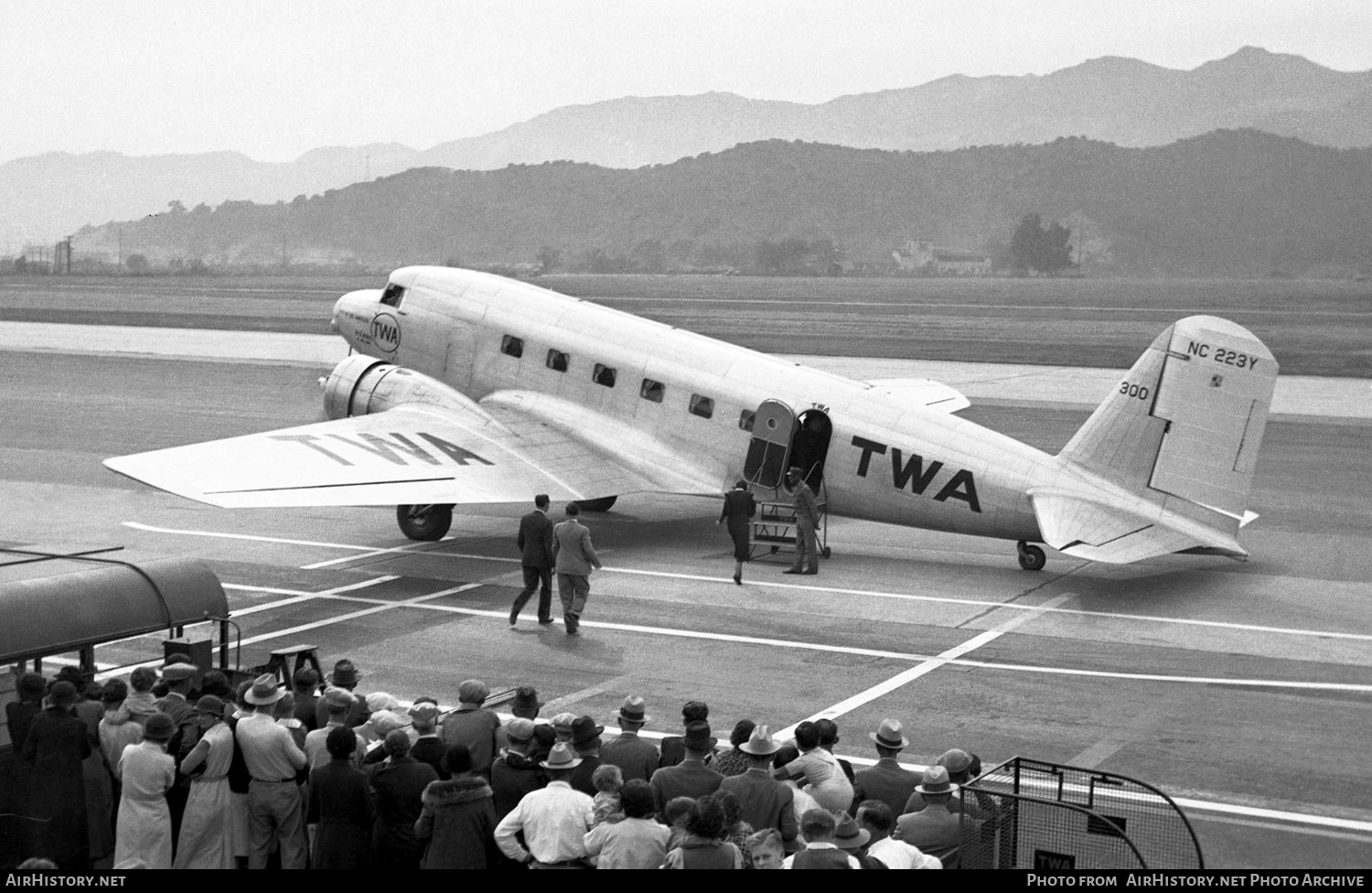 Aircraft Photo of NC223Y | Douglas DC-1-109 | TWA - Transcontinental and Western Air | AirHistory.net #137531