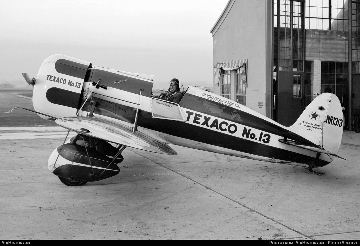 Aircraft Photo of NR1313 | Travel Air R | Texaco | AirHistory.net #137533