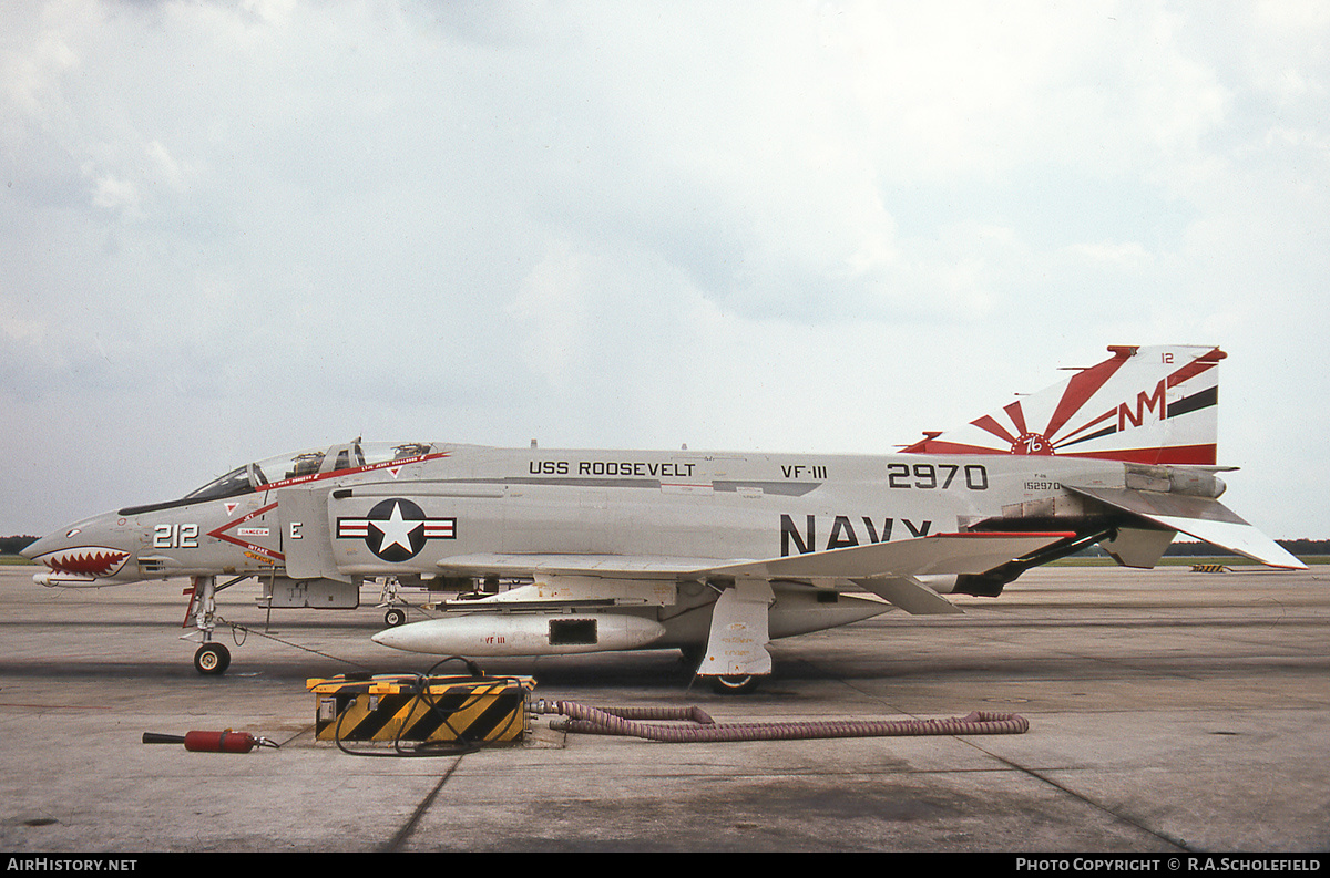 Aircraft Photo of 152970 / 2970 | McDonnell F-4N Phantom II | USA - Navy | AirHistory.net #137539