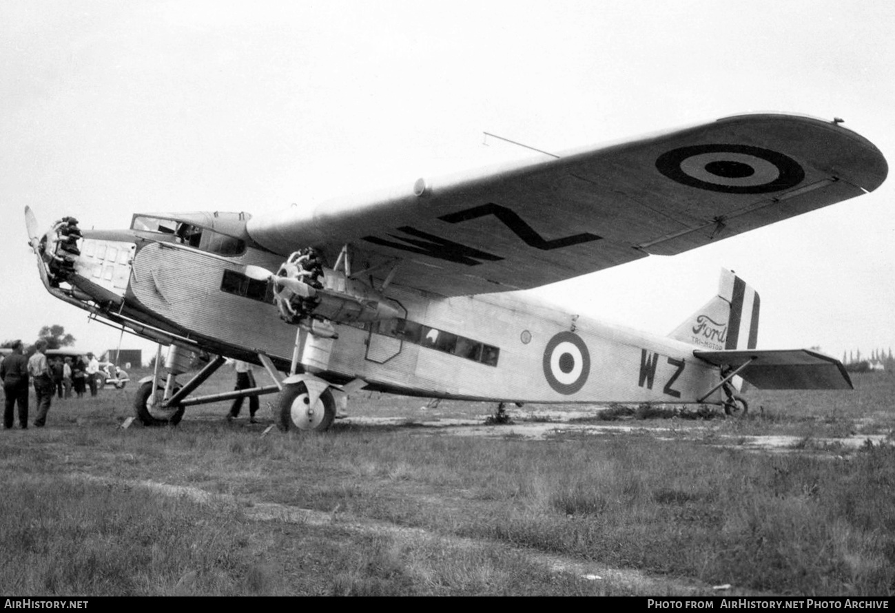 Aircraft Photo of G-CYWZ / WZ | Ford 6-AT-S Tri-Motor | Canada - Air Force | AirHistory.net #137546