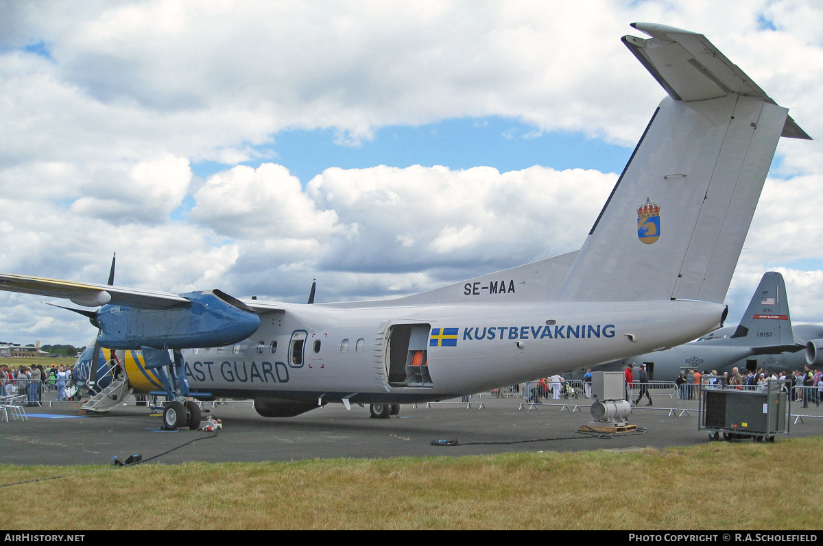 Aircraft Photo of SE-MAA | Bombardier DHC-8-315Q Dash 8 | Kustbevakning - Swedish Coastguard | AirHistory.net #137549