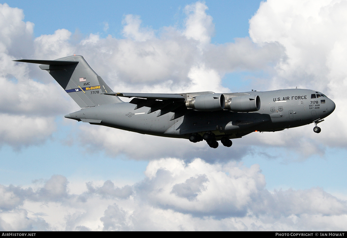 Aircraft Photo of 07-7178 / 77178 | Boeing C-17A Globemaster III | USA - Air Force | AirHistory.net #137553