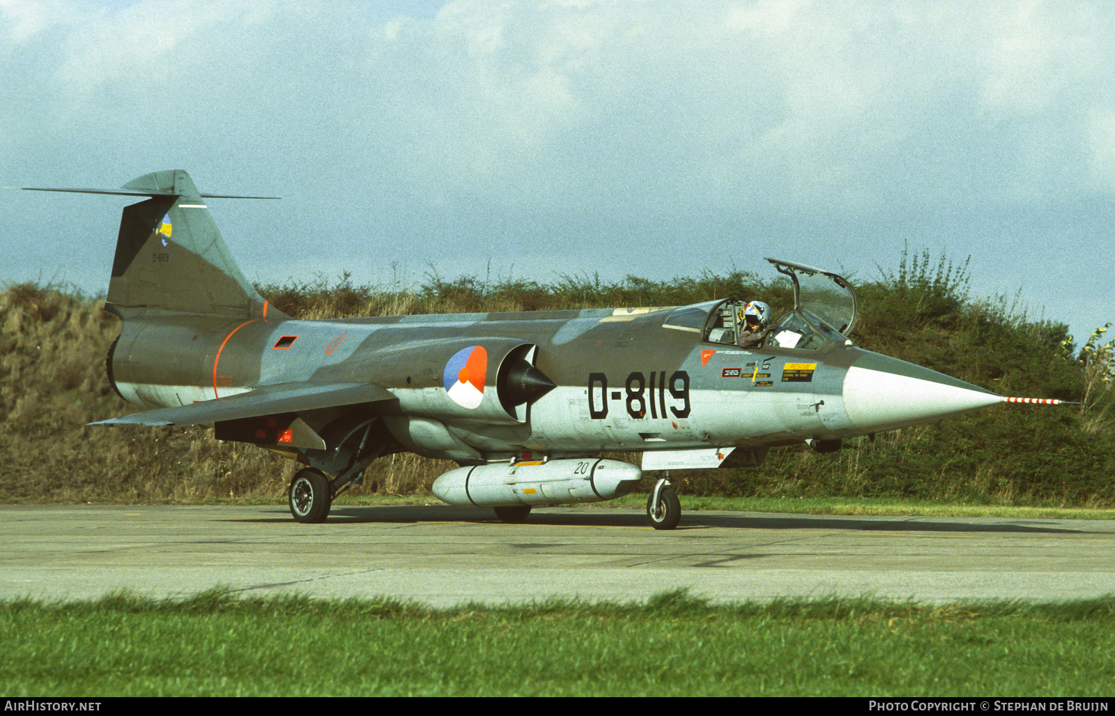 Aircraft Photo of D-8119 | Lockheed RF-104G Starfighter | Netherlands - Air Force | AirHistory.net #137558