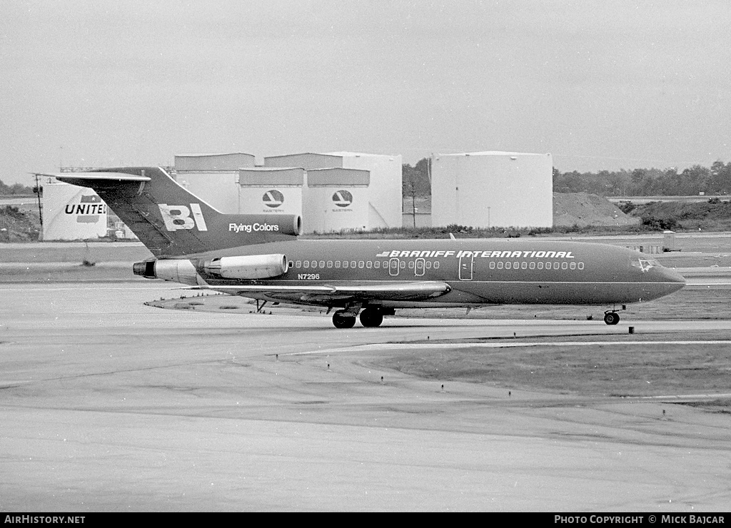 Aircraft Photo of N7296 | Boeing 727-27C | Braniff International Airways | AirHistory.net #137575