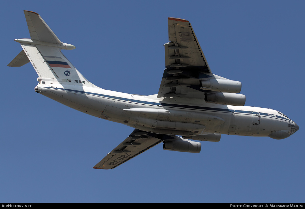Aircraft Photo of RA-78838 | Ilyushin Il-76MD | Russia - Air Force | AirHistory.net #137585