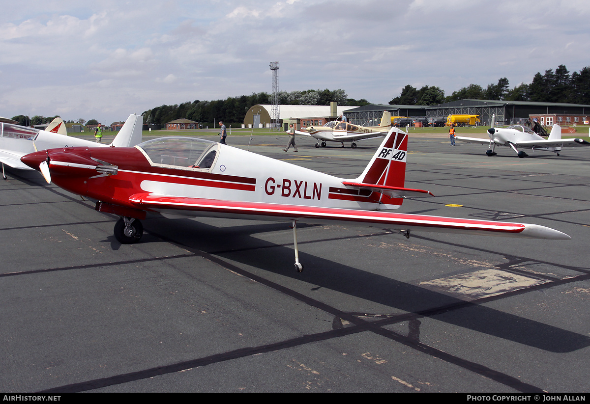 Aircraft Photo of G-BXLN | Fournier RF-4D | AirHistory.net #137589