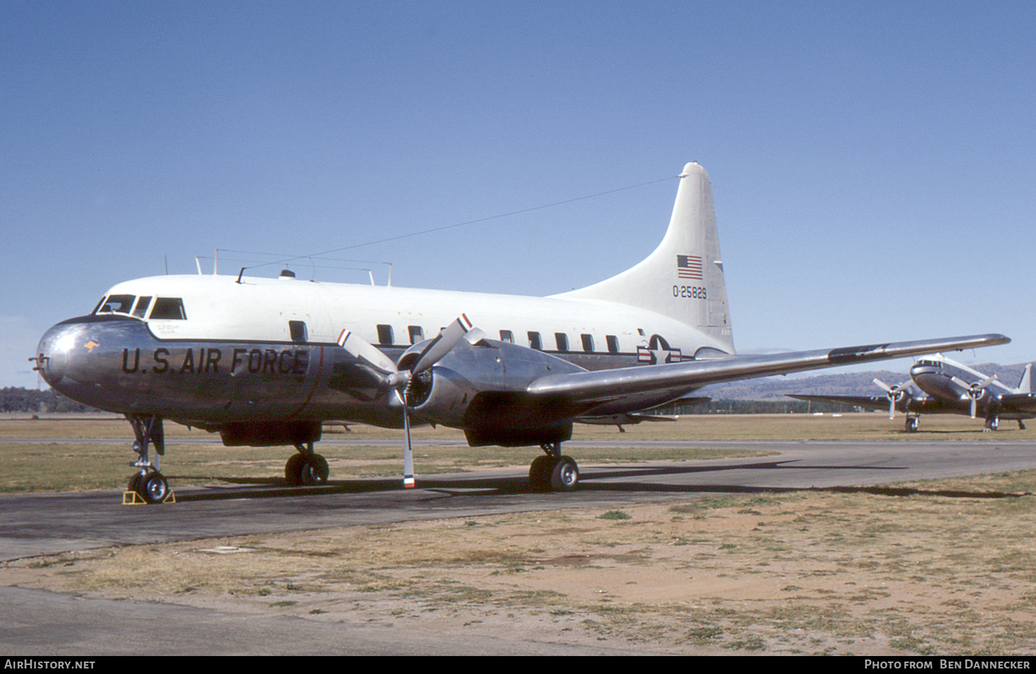 Aircraft Photo of 52-5829 / 0-25829 | Convair VT-29D | USA - Air Force | AirHistory.net #137601
