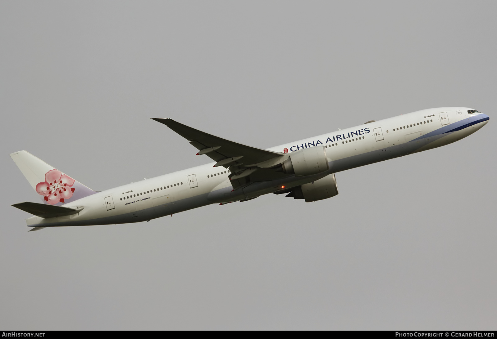 Aircraft Photo of B-18006 | Boeing 777-309/ER | China Airlines | AirHistory.net #137624