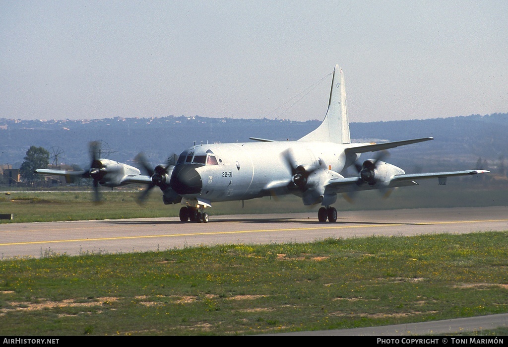 Aircraft Photo of P.3-08 | Lockheed P-3B Orion | Spain - Air Force | AirHistory.net #137632