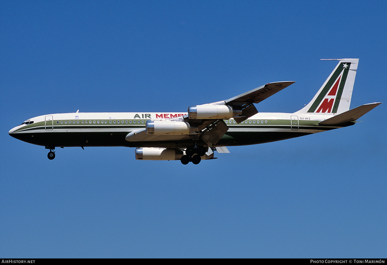 Aircraft Photo of SU-AVZ | Boeing 707-366C | Air Memphis | AirHistory.net #137638