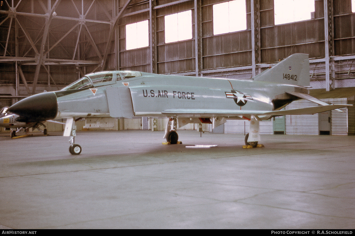 Aircraft Photo of 148412 | McDonnell F-4B Phantom II | USA - Air Force | AirHistory.net #137641