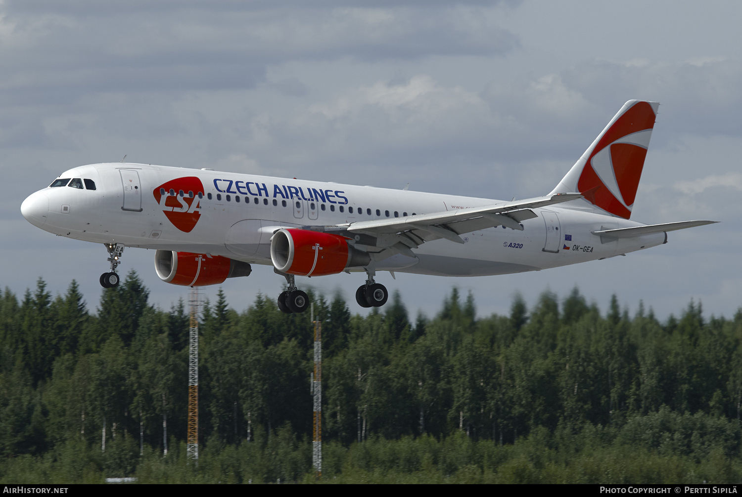 Aircraft Photo of OK-GEA | Airbus A320-214 | ČSA - Czech Airlines | AirHistory.net #137644