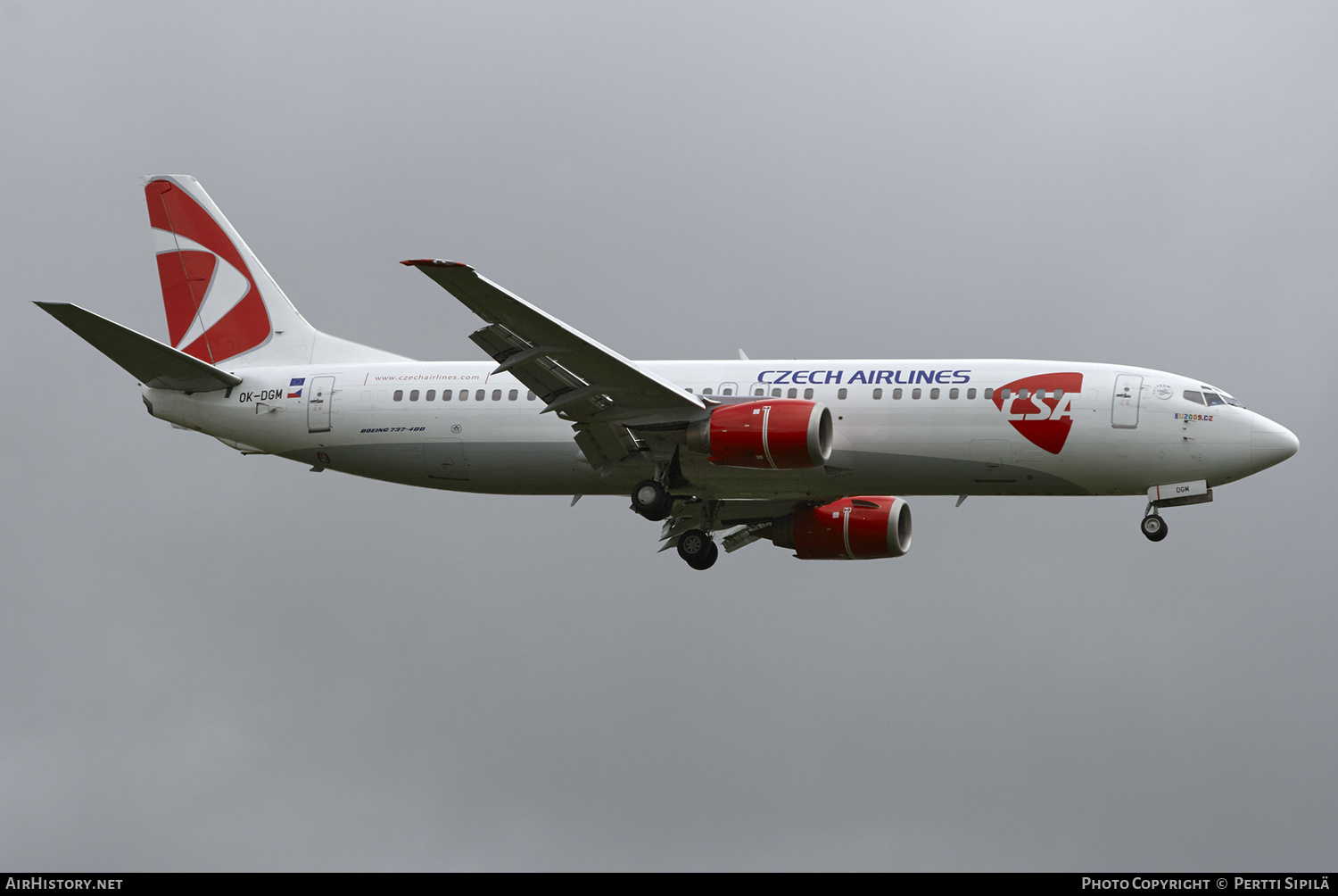Aircraft Photo of OK-DGM | Boeing 737-45S | ČSA - Czech Airlines | AirHistory.net #137657