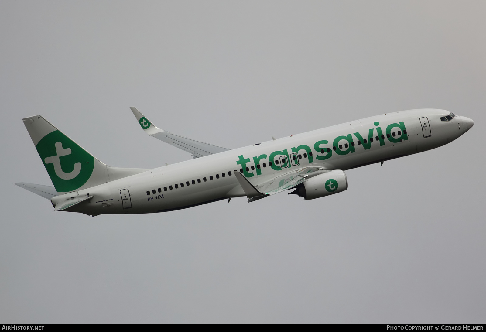 Aircraft Photo of PH-HXL | Boeing 737-800 | Transavia | AirHistory.net #137672