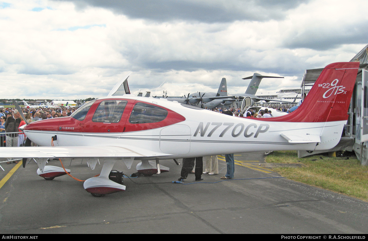 Aircraft Photo of N770CP | Cirrus SR-22 G3-GTSX | AirHistory.net #137685
