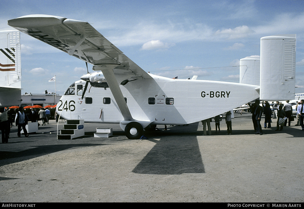 Aircraft Photo of G-BGRY | Short SC.7 Skyvan 3-100 | AirHistory.net #137688