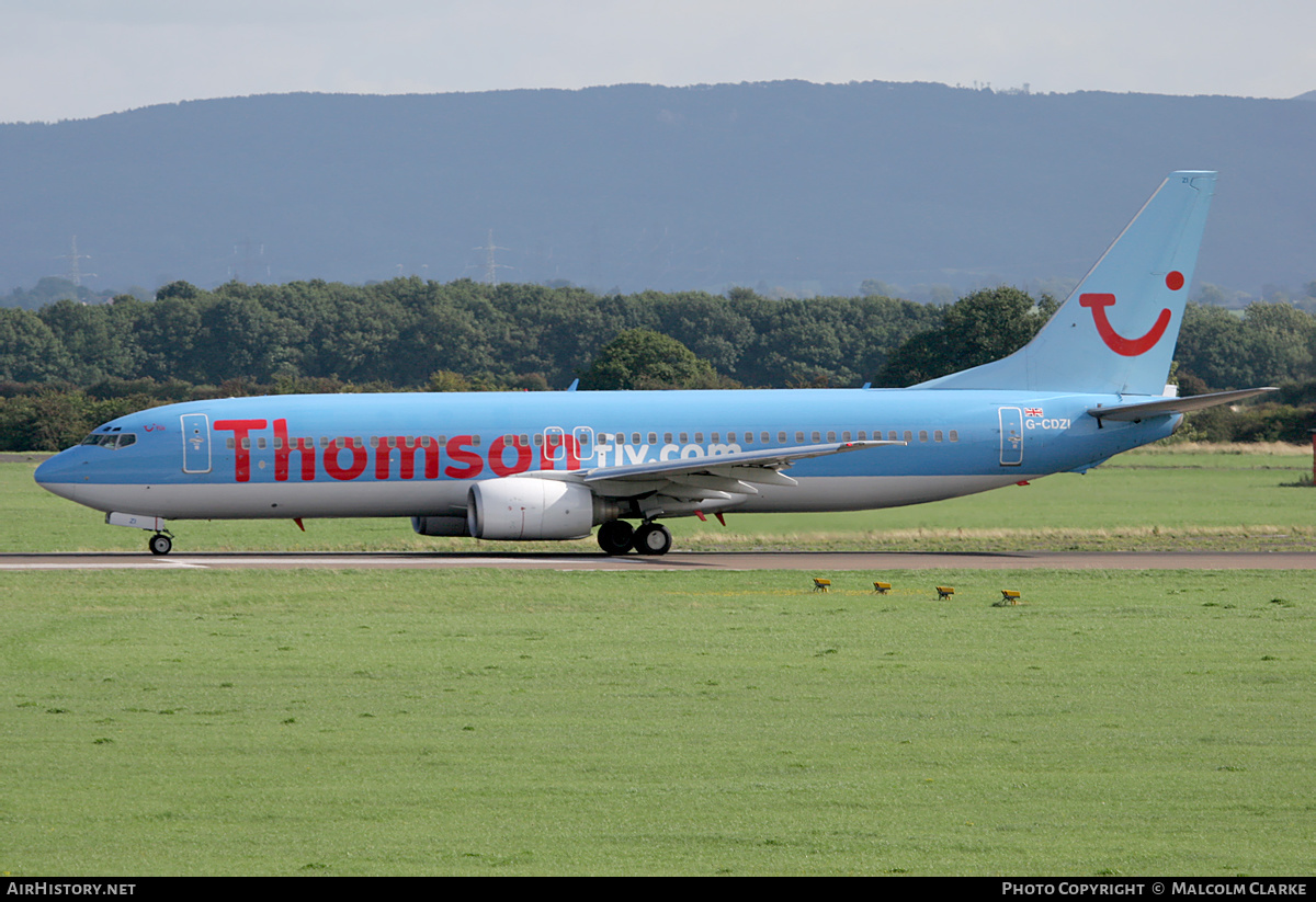 Aircraft Photo of G-CDZI | Boeing 737-804 | Thomsonfly | AirHistory.net #137689